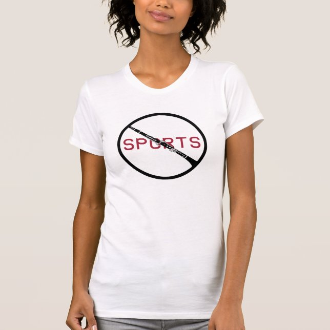 Camiseta Clarinet Anti-Esporte (Frente)