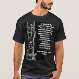 Camiseta Clarinet - Atravessando a Pausa
