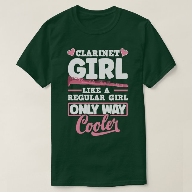 Camiseta Clarinet Clarinet Clarinet Player Clarinet (Frente do Design)