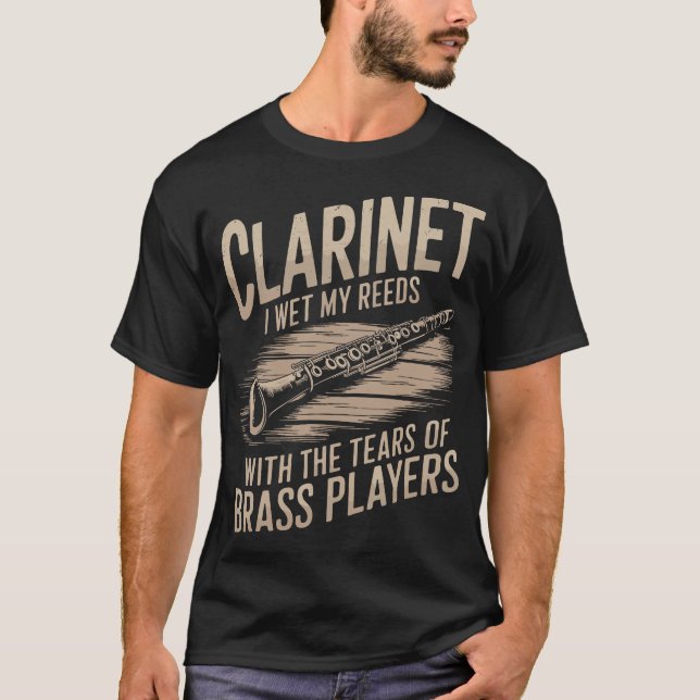 Camiseta Clarinet Clarinetist S2 (12) (Frente)