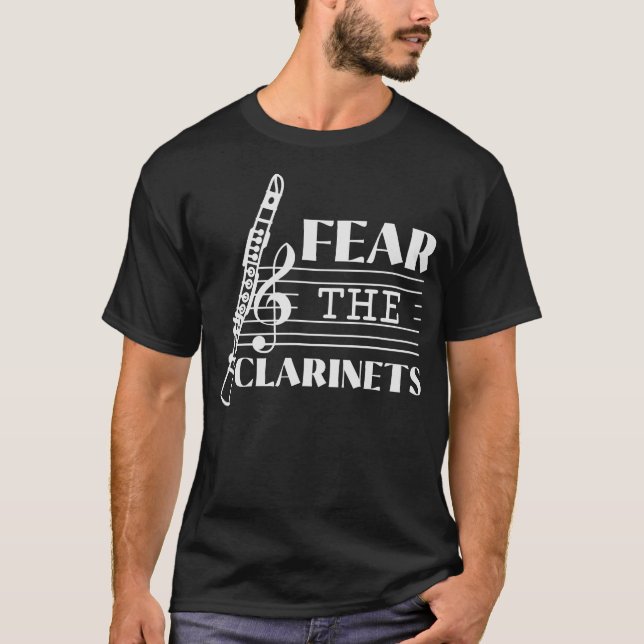 Camiseta Clarinet Clarinetist S2 (53) (Frente)
