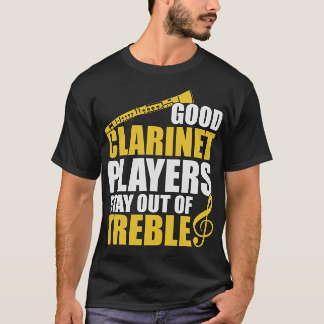 Camiseta Clarinet Clarinetist S2 (65) (Frente)