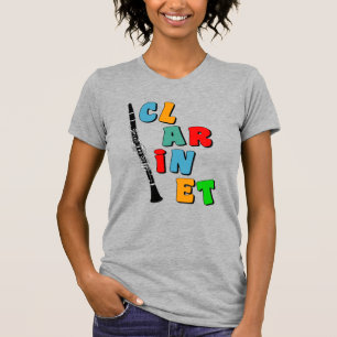 Camiseta Clarinet Colorida