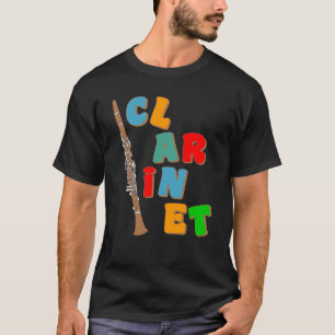 Camiseta Clarinet Colorida