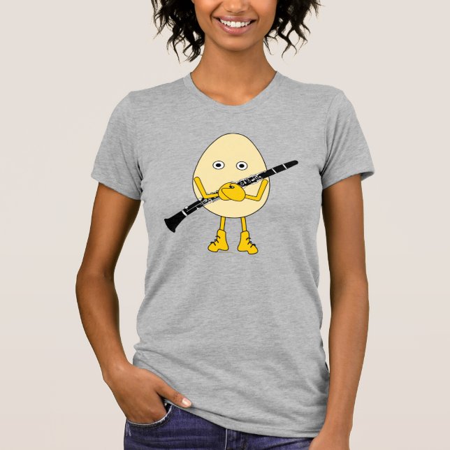 Camiseta Clarinet Egghead (Frente)