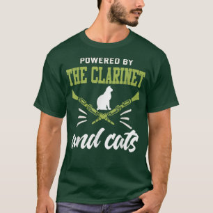 Camiseta Clarinet Funny Cat Lover Clarinetista Clarinet Pla