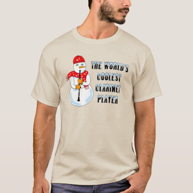Camiseta Clarinet mais legal (Frente)
