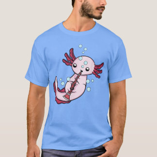 Camiseta Clarinet Player Aolotl Lover Big Band Music Clarin
