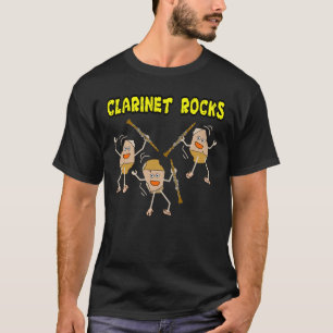 Camiseta Clarinet Rocks