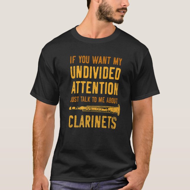 Camiseta Clarinet Say (Frente)