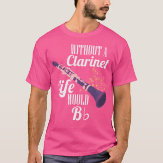 Camiseta Clarinet Sem Uma Vida Clarinet Seria Uma Orca Plan