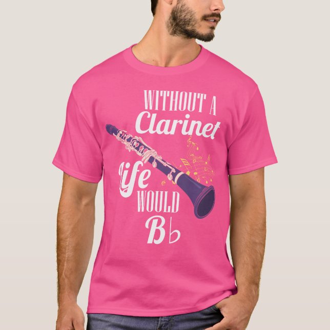 Camiseta Clarinet Sem Uma Vida Clarinet Seria Uma Orca Plan (Frente)