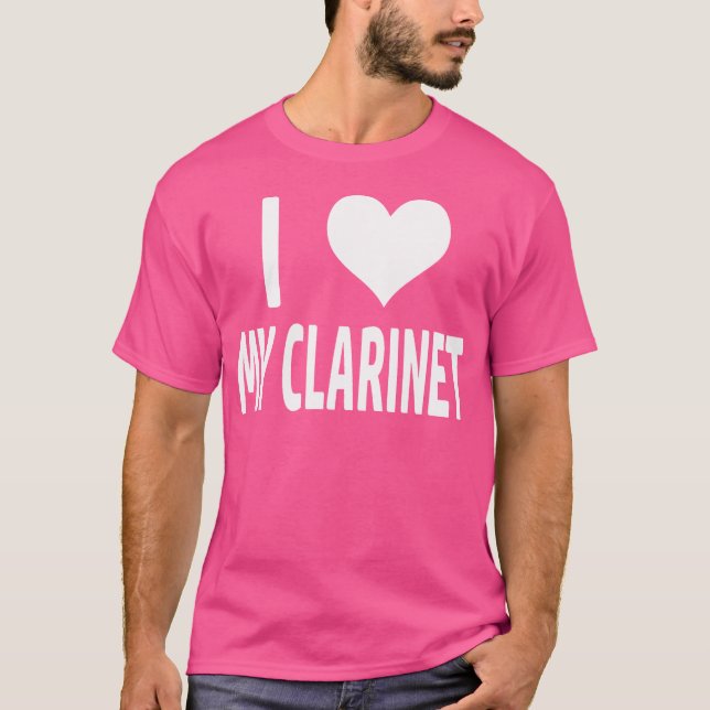 Camiseta Clarinet Woodwind Music Músico Marching Banda Orc (Frente)