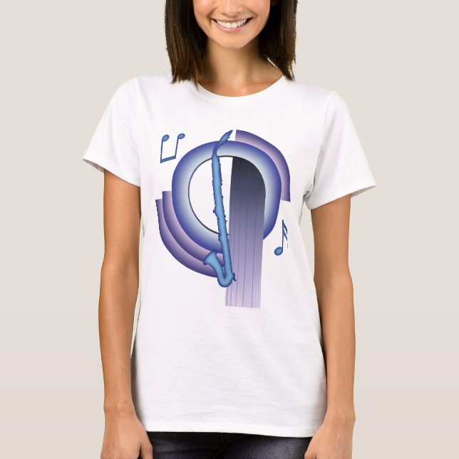 Camiseta Clarinete Alto Deco2 (Frente)