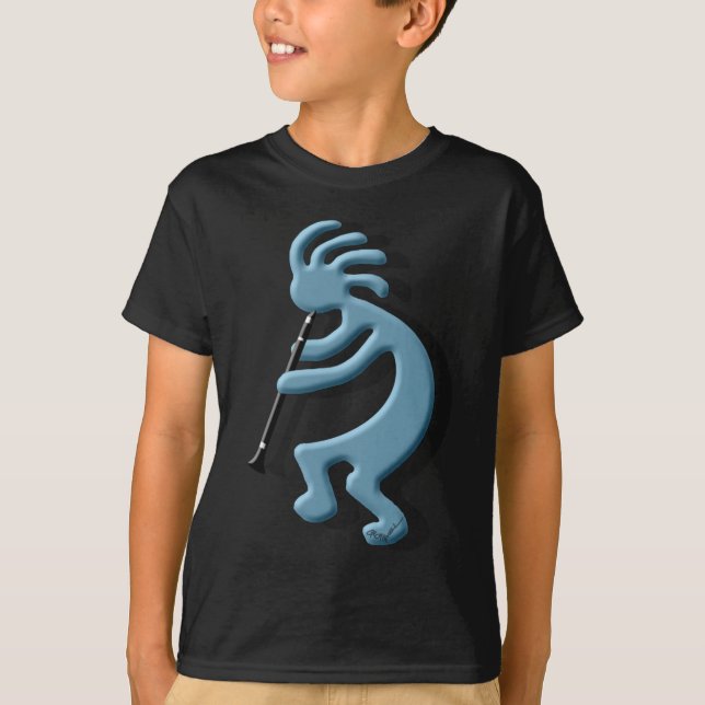 Camiseta Clarinete de Kokopelli (Frente)
