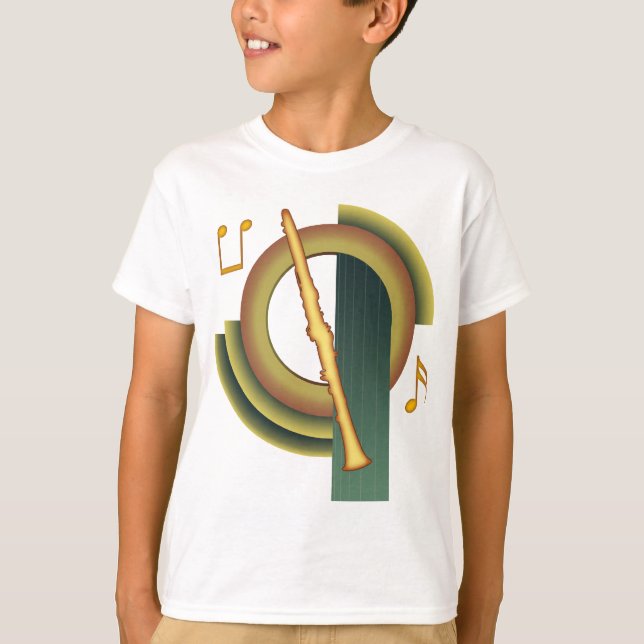 Camiseta Clarinete Deco (Frente)