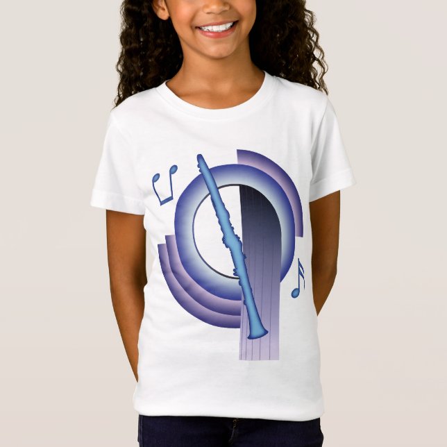 Camiseta Clarinete Deco2 (Frente)