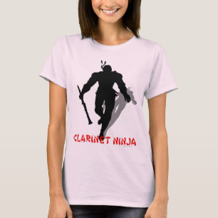 Camiseta Clarinete Ninja