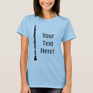 Camiseta Clarinete personalizado