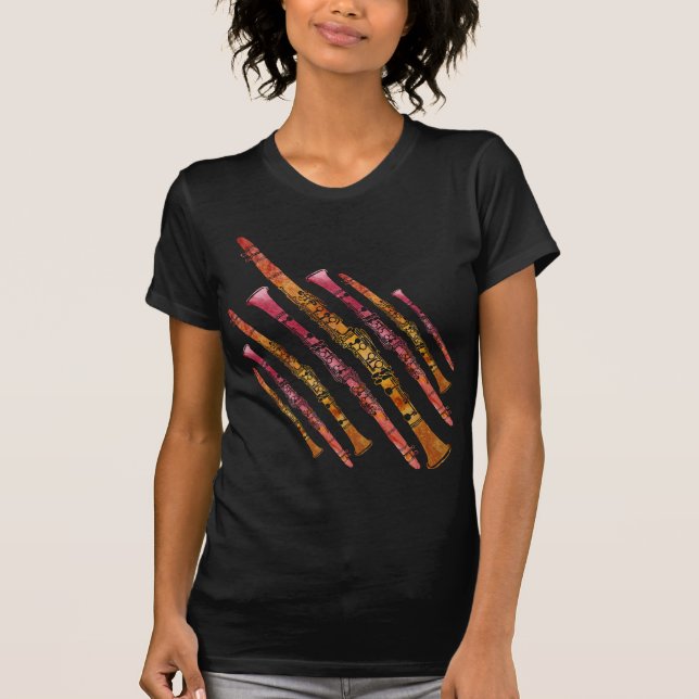 Camiseta Clarinetes crepitantes (Frente)
