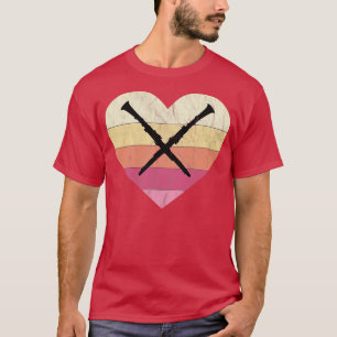 Camiseta Clarinetista Adora Jogar Clarinet Em Orquestra
