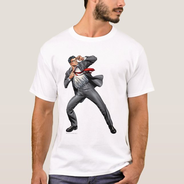 Camiseta Clark muda para o Super-Homem (Frente)