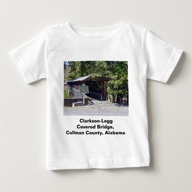 Camiseta Clarkson Covered Bridge Alabama (Frente)