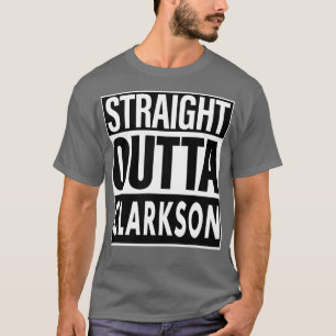 Camiseta Clarkson Name Hetero Outta Clarkson
