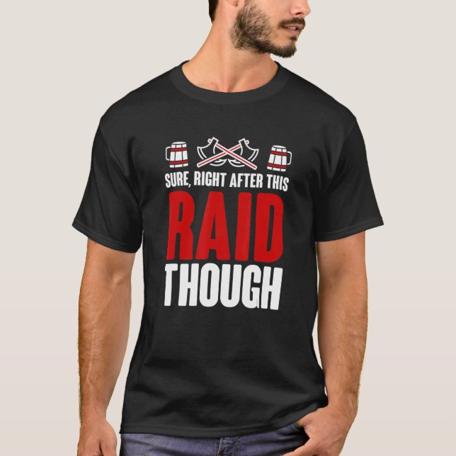 Camiseta Claro, depois de Raid, jogando no game (Frente)