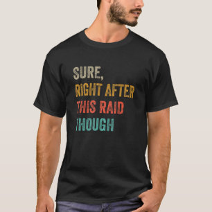 Camiseta Claro Logo Após Este Raid Para Jogadores