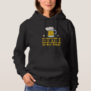 Camiseta Claro que depende do tamanho do beer