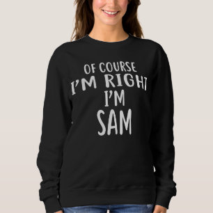 Camiseta Claro que estou certo, sou humor SAM