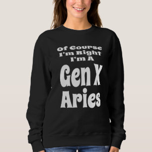 Camiseta Claro que Estou Certo Sou um Horóscopo de Áries da