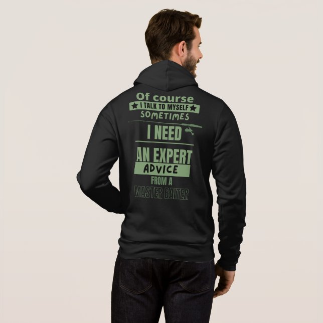 Camiseta Claro que falo comigo mesmo (Parte Traseira Completa)