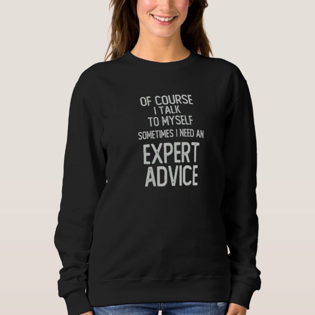 Camiseta Claro Que Falo Comigo Mesmo Sarcástico Engraçado (Frente)