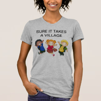 Camiseta Claro que leva uma aldeia