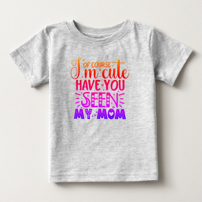 Camiseta Claro que sou fofa... (Frente)
