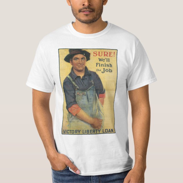 Camiseta Claro! Vamos terminar o trabalho (Frente)