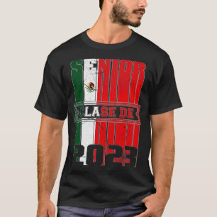 Camiseta Clase de 2023 bandeira mexicana