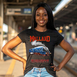 Camiseta Class A4 Mallard - World Fastest Steam Locomotive