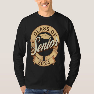 Camiseta Class of 2024 Senior Graduation Senior Class of 20