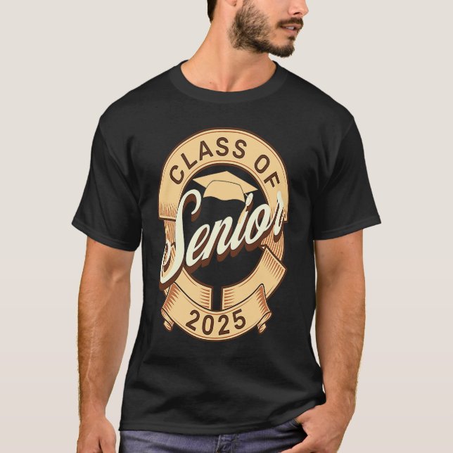 Camiseta Class of 2025 Senior Graduation Senior Class of 20 (Frente)