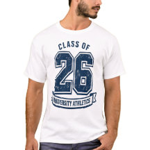 Camiseta Class of 2026 – Graduate Pride College