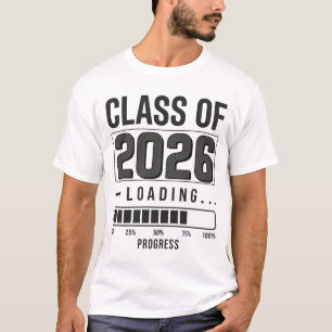Camiseta Class of 2026 Loading   Formatura Senior