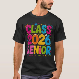 Camiseta Class of 2026 Senior Shirt – Graduation 2026 High 