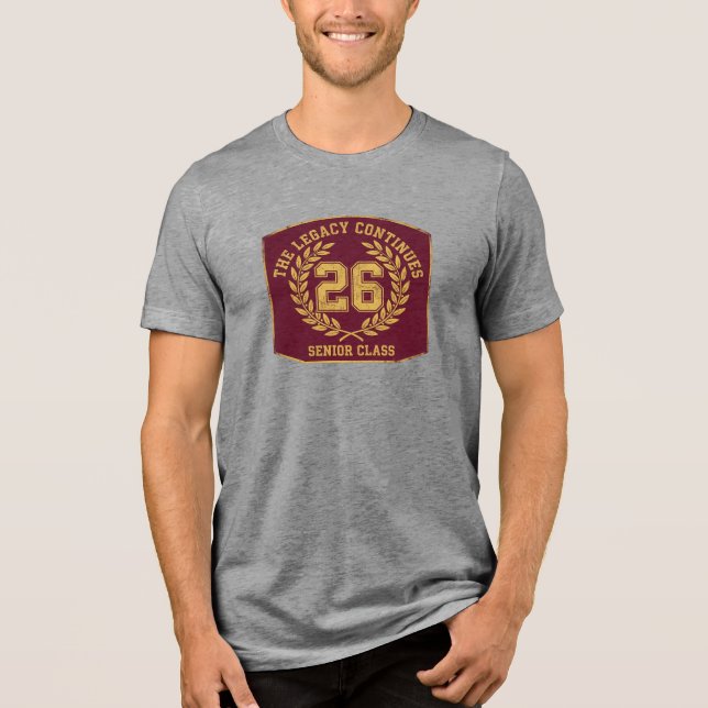 Camiseta Class of 2026: The Graduation Legacy Continues (Frente)