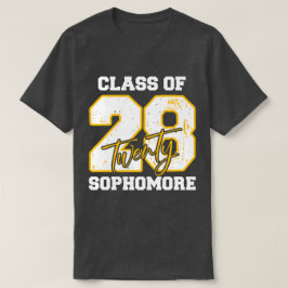 Camiseta Class of 2028 Sophomore High School Back to School