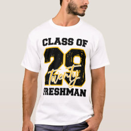 Camiseta Class of 2029 Freshman High School Back To School