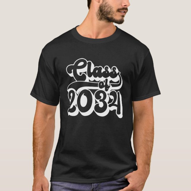 Camiseta Class of 2034  Kindergarten Primary Junior High Sc (Frente)