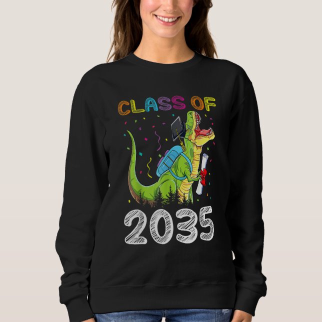 Camiseta Class Of 2035 Graduation  Grow With Me (Frente)